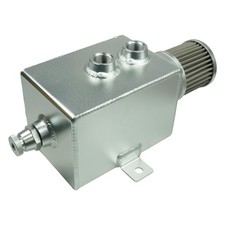2l Öl Catch Tank Alu Filter Oil Can Auffang Behälter Ölsammler Ölbehälter PCV