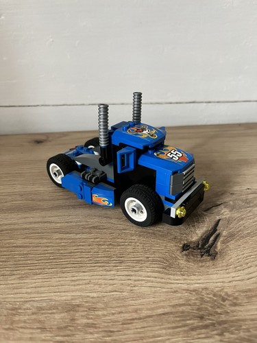 Lego racer mit - aufzugmotor, /