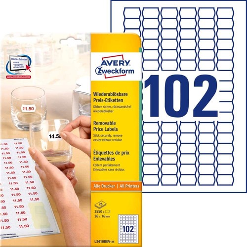 Avery zweckform l3410rev - avery, l3410rev-25