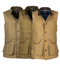 Herren tweed gilets schießen - tweed,