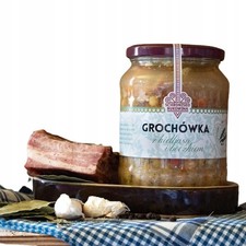 Erbsensuppe mit Wurst und