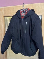 Harrington Jacke Winter mit Kapuze, Größe M