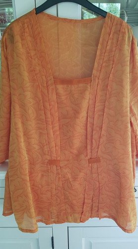 Tunika bluse seiden - bluse, seiden-georgette