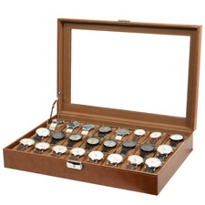 Uhrenbox Uhrenkoffer PU Leder