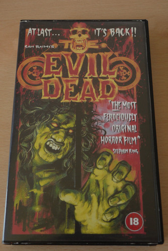 Vhs evil dead sam - raimi,