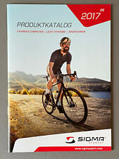 SIGMA 2017 Produktkatalog Fahrrad Computer, Licht Systeme, Sportuhren