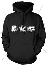 MICKEY DOPE HANDS HOODIE HOODY