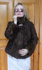 Pelz Lammfell Jacke  Mantel