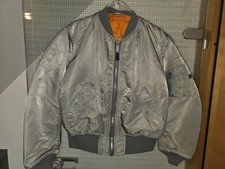 Alpha Industries Ma-1 Bomberjacke Silber