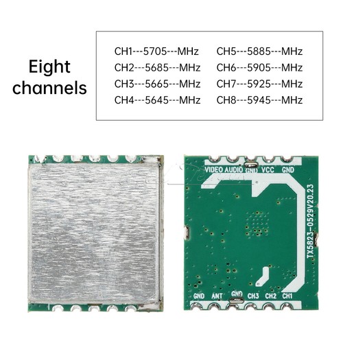 Tx5823 8ghz wireless audio - tx5823,