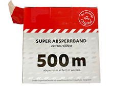 Absperrband super 500m rolle - absperrband,
