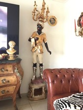 Statue stehe Lampe Barock 