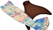 WIE NEU Badeanzug Monoflosse Kostüm Kinder Meerjungfrau Schwanz, Gr. M