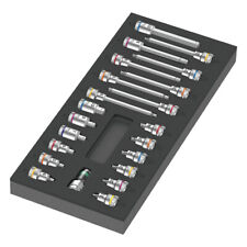 Wera 9723 Schaumstoffeinlage Zyklop B 3/8" Bitnuss Set 1