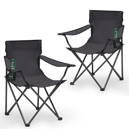 Faltbarer campingstuhl mit - 2x,