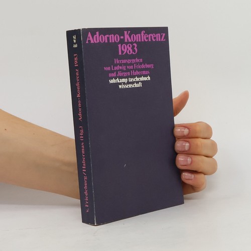 Adorno konferenz 1983 - 1983 , | 