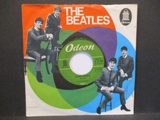 THE BEATLES  7" :  SLOW DOWN / I'M HAPPYJUST TO DANCE WITH YOU = rare 1964