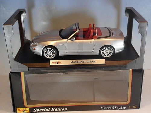 Maisto maserati spyder - maisto, 1/18