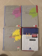 4x Mathematik  Stochastik Analysis Leistungskurs Analytische Geometrie Algebra