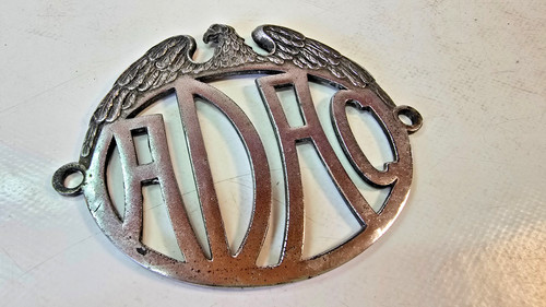 Adac alte plakette emblem - adac,
