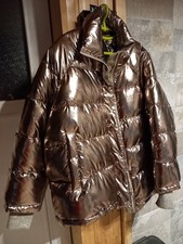 H und M Damen Lackjacke GOLD