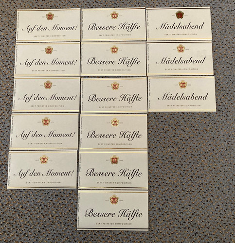 14x flaschenetiketten - 14x,