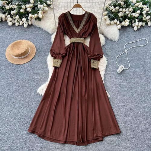 Langes kleid romantischen - kleid, im
