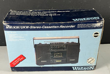 Watson RR 5534 Stereo Radio  Cassette Recorder - Teildefekt - #ST627