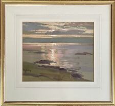 Alfred Egerton Cooper 'Sunset at Cape Wrath' 1937 - Original Aquarell