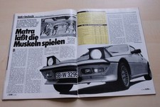 Rallye Racing 12/1983 Talbot Matra Murena 2.2 S mit 140PS im TEST auf 2 Seiten