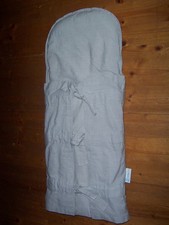 Schlafsach Pucksack Cosyme s guter Zustand NP 120€ ca 78x32cm grau