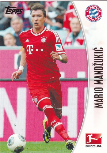 Mario mandzukic topps - mandzukic,