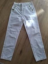 ZARA Jeans Weiß M Knöpfe