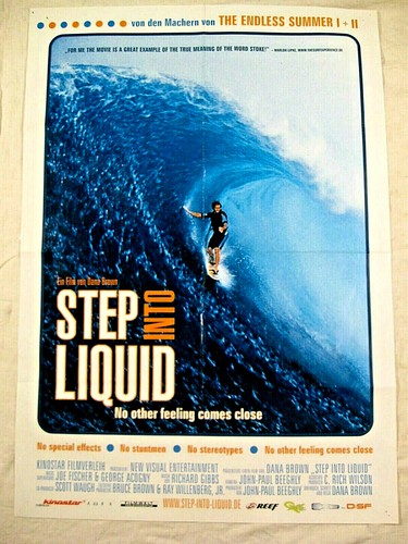 Step into liquid - -, poster