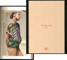 HERMES  Paris VESTIAIRE D´ETE 2015 → kleiner Damen Sommermode-Katalog mit Fotos