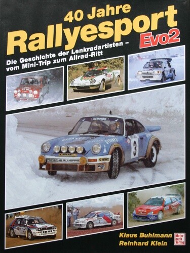 Jahre rallyesport evo2 buch - rallyesport,