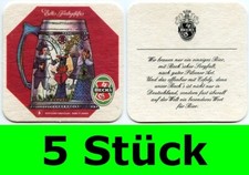 5 Stück Bierdeckel Beck's