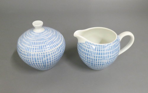 Zuckerdose und milchkännchen - zuckerdose,