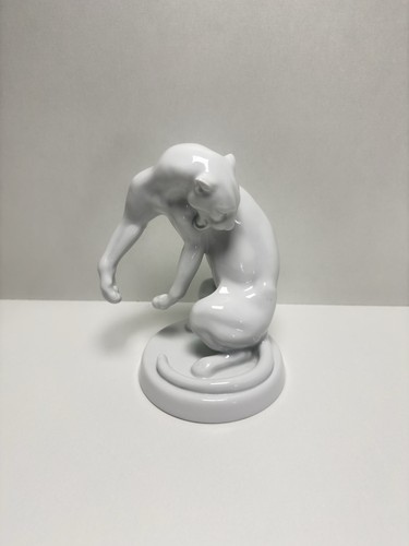 Meissen panther figur - meissen,