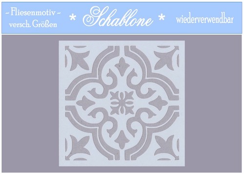 Schablone-Vintage-Shabby-Flies