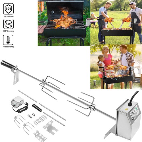 Bbq rotisserie drehspieß - bbq,