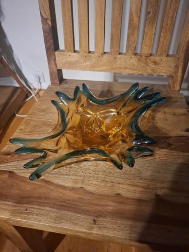 Murano glasschale 70er jahre - glasschale,