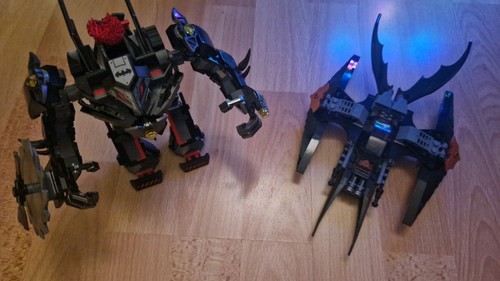 Lego batman mech und batwing - batman,