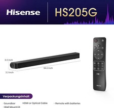 Hisense HS205G 2.0 Soundbar