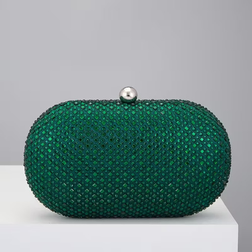 Elegante oval clutch mit - elegante, oval-clutch