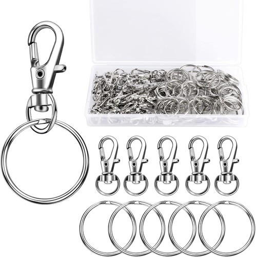 100 stück schlüsselringe - 100,