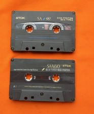 2x TDK SA 90 X60 Type 2 Typ 2 Chrome High Position Extra High Resolution