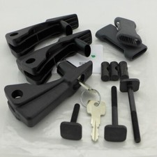 Thule Montagesatz kpl. Für Fahrradhalter ProRide 598 +Nutensteine+Schloß 52678