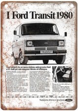 Vintage 1980 Ford Transit Ad