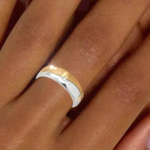 Funkelnder damen ring - funkelnder,